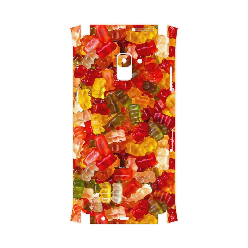 برچسب پوششی ماهوت مدل Gummi candy 1-FullSkin مناسب برای گوشی موبایل سامسونگ Galaxy A8 Plus 2018