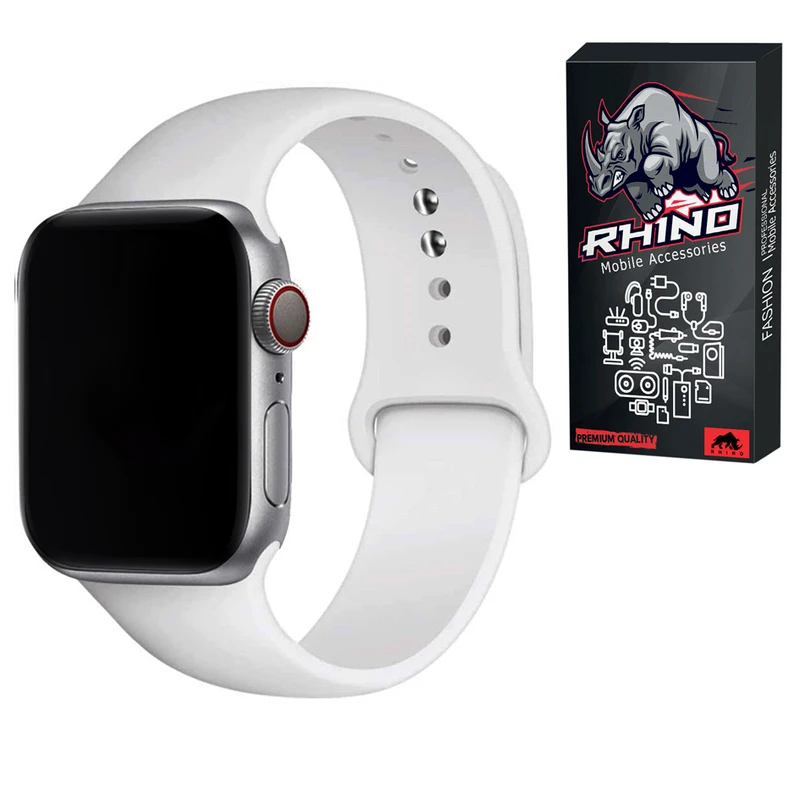 بند راینو مدل R-Silicon مناسب برای اپل واچ سری 1 38mm / 40mm