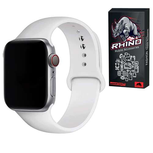 بند راینو مدل R-Silicon مناسب برای اپل واچ Watch SE 44mm