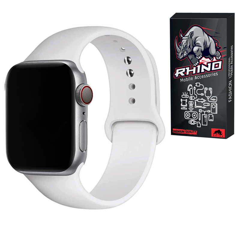 بند راینو مدل R-Silicon مناسب برای اپل واچ Watch SE 44mm