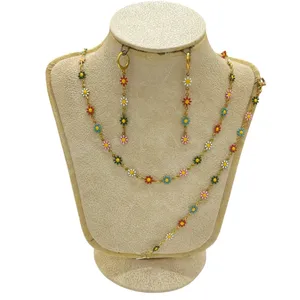 نیم ست زنانه مدل بابونه ریز کد 02