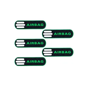 برچسب خودرو طرح ایربگ کد 10805G مناسب برای پژو 206 بسته 5 عددی