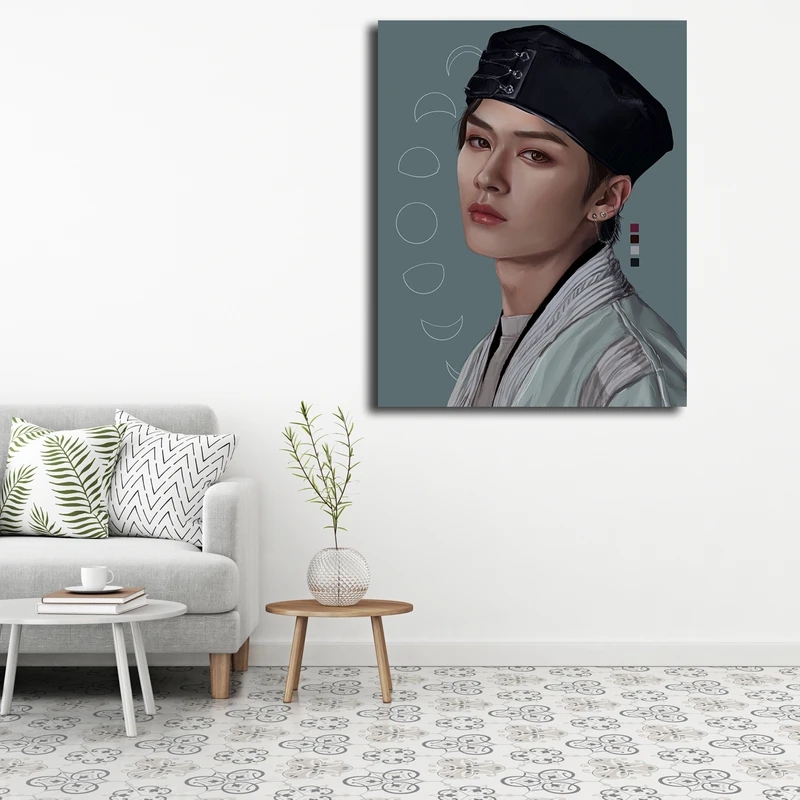 تابلو شاسی مدل stray kids fanart کد 40