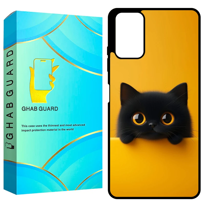 کاور قاب گارد طرح گربه مدل GCHPN10P مناسب برای گوشی موبایل شیائومی Redmi Note 10 Pro / Redmi Note 10 Pro India / Redmi Note 10 Pro Max