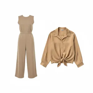 ست شومیز و شلوار رسمی زنانه مدل ملینا کد XGUU557