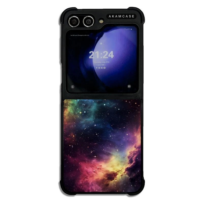 کاور آکام مدل AMC-WSGZFLIP5-ASTRONOMY-2 مناسب برای گوشی موبایل سامسونگ Galaxy Z Flip 5