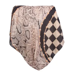 روسری زنانه مدل پوست ماری