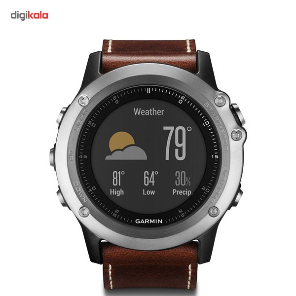 ساعت ورزشی گارمین مدل Fenix 3 Sapphire 010-01338-61