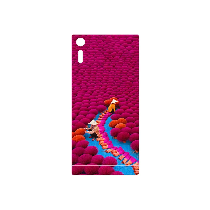 برچسب پوششی ماهوت مدل Vietnam Incense Wood Farms مناسب برای گوشی موبایل سونی Xperia XZ