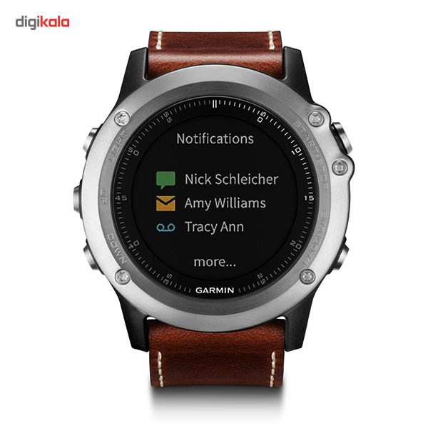 ساعت ورزشی گارمین مدل Fenix 3 Sapphire 010-01338-61