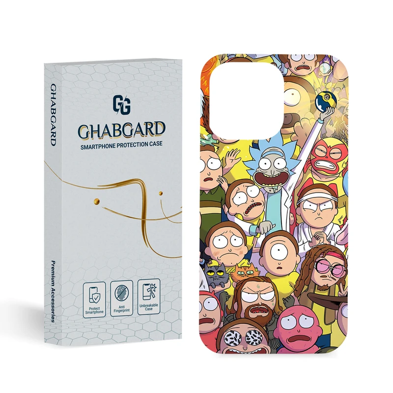 کاور قاب گارد مدل پسرانه مناسب برای گوشی موبایل اپل iphone 13pro