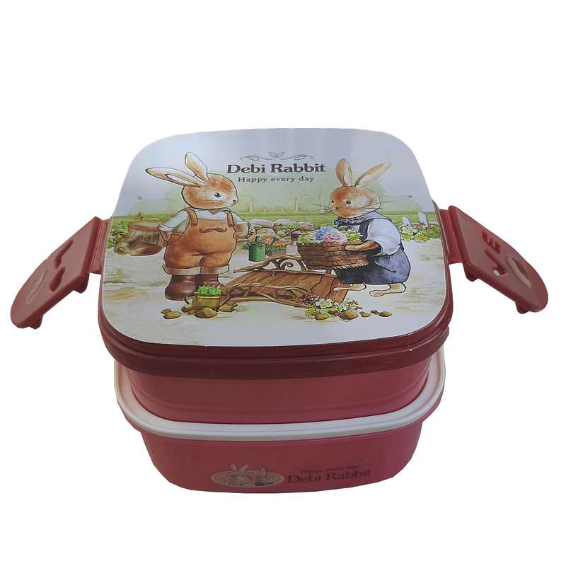 ظرف غذای کودک مدل Debi Rabbit کد 4401