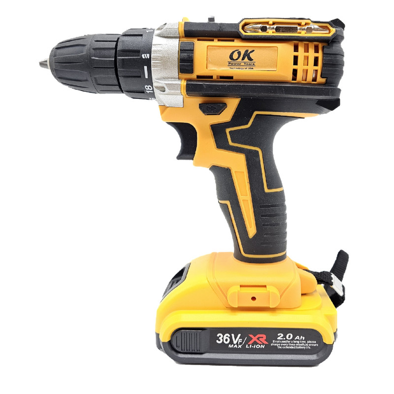 دریل پیچ گوشتی اوکی مدل POWER_TOOLS کد 2 مجموعه 24 عددی