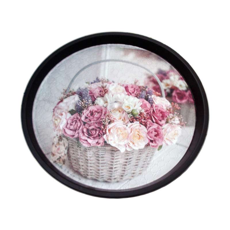سینی مدل FLOWER BAS-WT کد 301