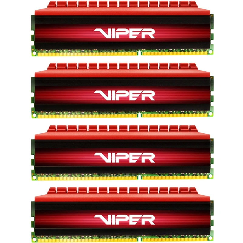 رم دسکتاپ DDR4 دوکاناله 2400 مگاهرتز CL15 پتریوت مدل Viper 4 ظرفیت 32 گیگابایت