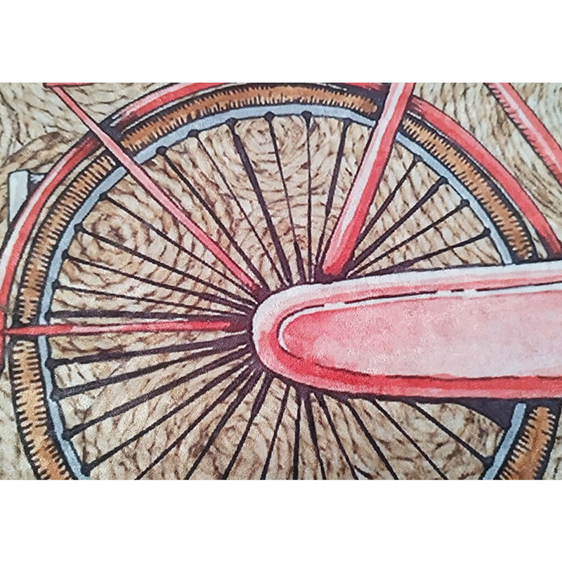 فرش پارچه ای مدل فرشینه کد C2021