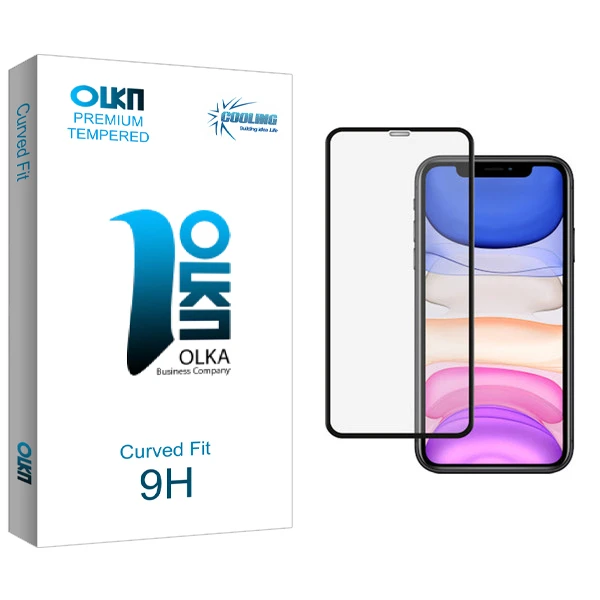 محافظ صفحه نمایش کولینگ مدل Olka glass مناسب برای گوشی موبایل اپل iPhone xr