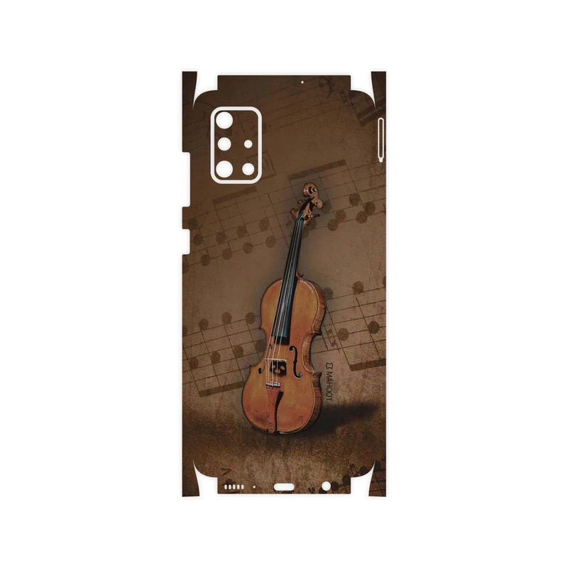 برچسب پوششی ماهوت مدل Violin-Instrument-FullSkin مناسب برای گوشی موبایل سامسونگ Galaxy A71