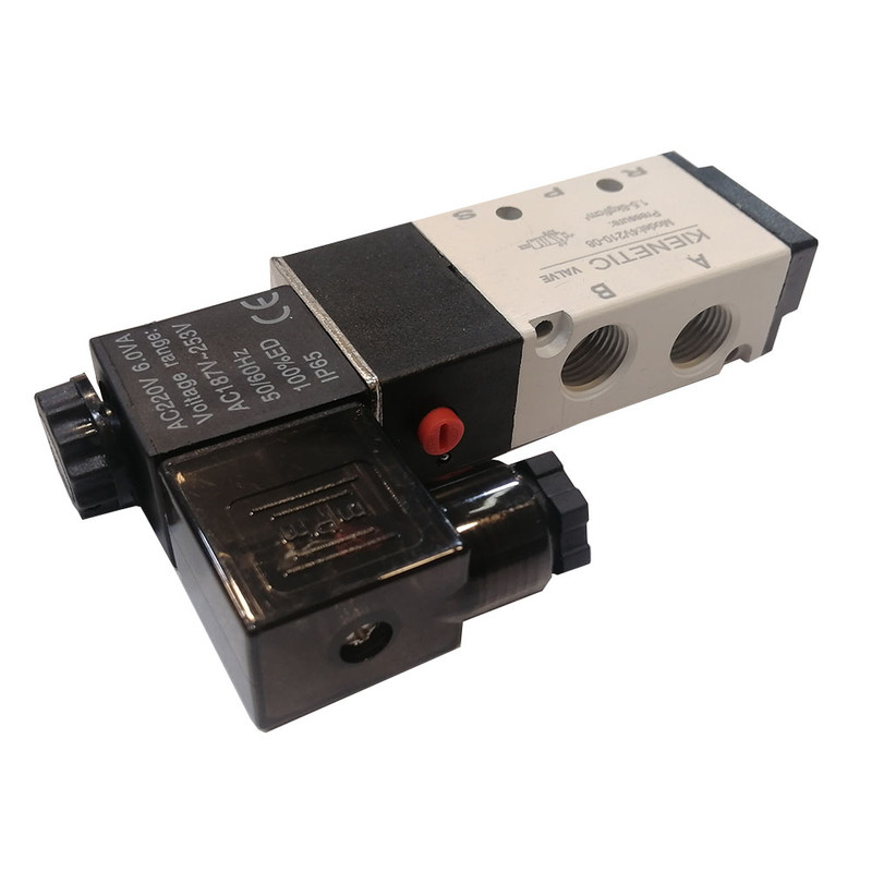 شیر برقی پنوماتیک کینتیک مدل N1 شیر برقی پنوماتیک کینتیک مدل N1