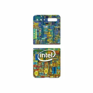 MAHOOT Intel-Brand Cover Sticker for Samsung Galaxy Z Flip