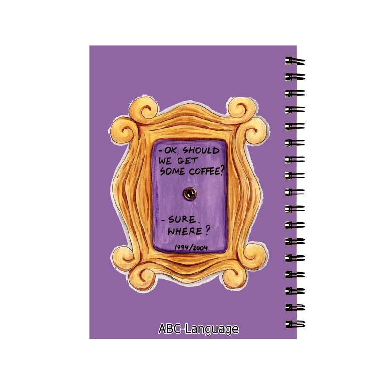 دفتر زبان طرح Friends کد D-3011