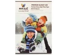 کاغذ عکس میر آوس Premium Glossy 260 Inkjet Photo Paper 100x150