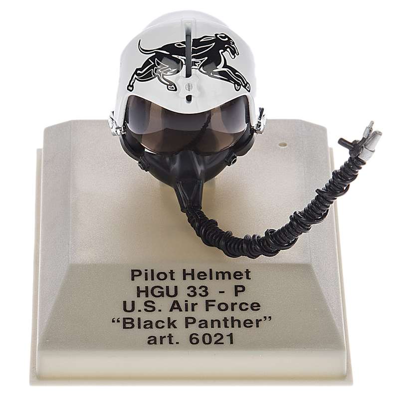 ماکت کلاه خلبانی مدل US Air Force Black Panter 6021