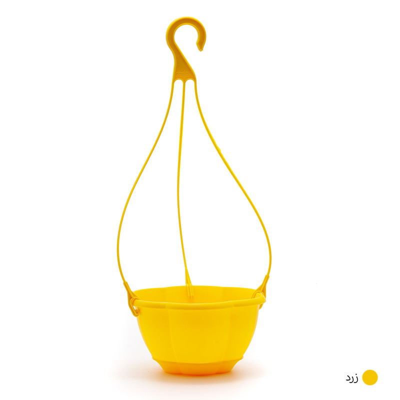گلدان گل آذین مدل پلاستیکی آویز کد 325