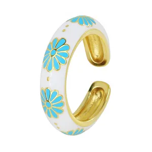 انگشتر زنانه زودیکا مدل  میناکاری کد AAE638