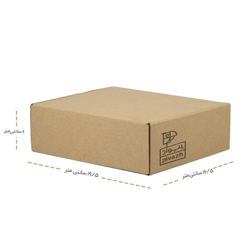 جعبه بسته بندی پیواژ مدل کیبوردی K-016 بسته 20 عددی