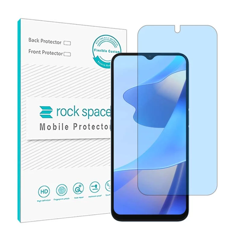 محافظ صفحه نمایش ضد اشعه آبی راک اسپیس مدل HyBLU مناسب برای گوشی موبایل اوپو A16