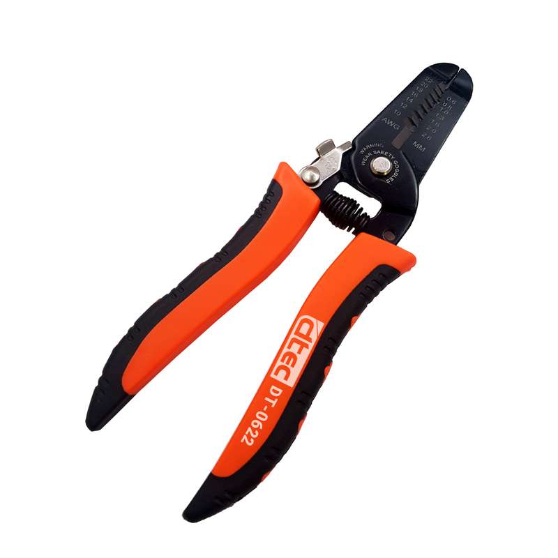 انبر سیم لخت کن دی تک مدل DT-0622 سایز 7 اینچ