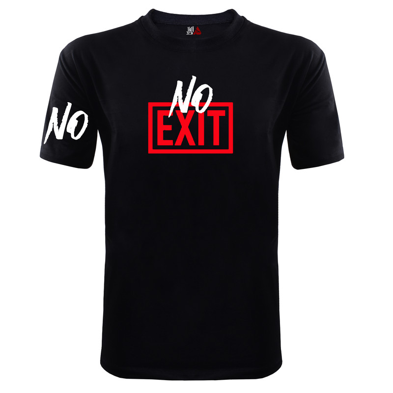 تی شرت آستین کوتاه مردانه مدل EXIT NO کد b0172