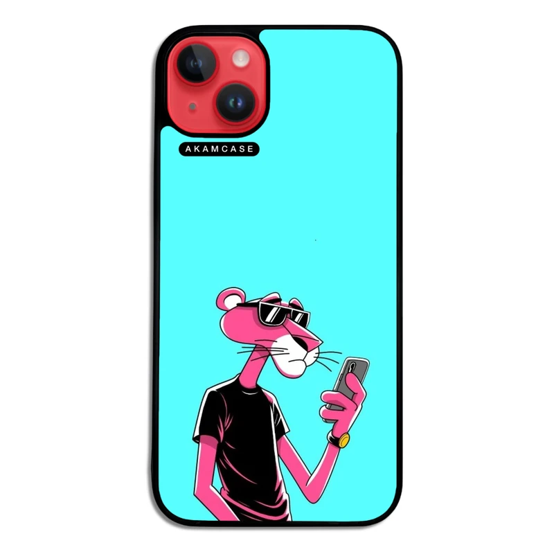 کاور آکام مدل AMC-WA14PLUS-PINK PANTHER1 مناسب برای گوشی موبایل اپل iPhone 14 Plus