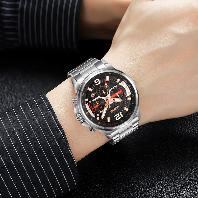 ساعت مچی عقربهای مردانه کوارتز اسکمی مدل 9332 SI