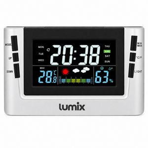 ساعت رومیزی دیجیتال لومیکس مدل Atmos190