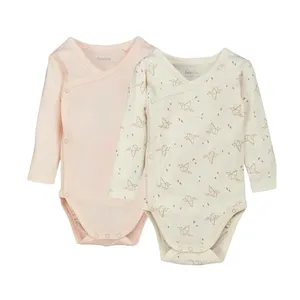 بادی آستین بلند نوزادی لوپیلو کد 631 مجموعه 2 عددی