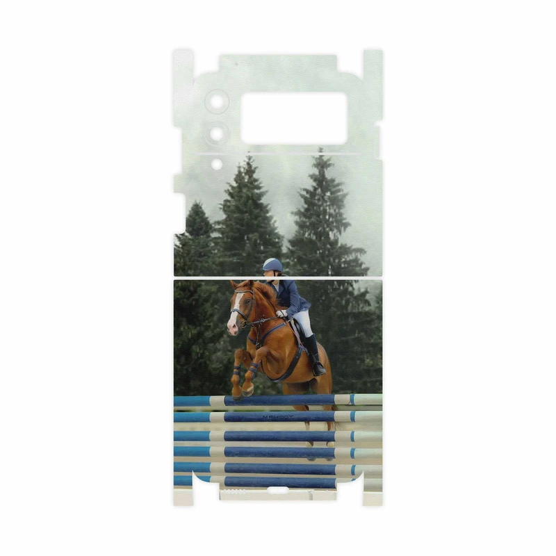 برچسب پوششی ماهوت مدل Equestrianism-FullSkin مناسب برای گوشی موبایل سامسونگ Galaxy Z Flip3 5G