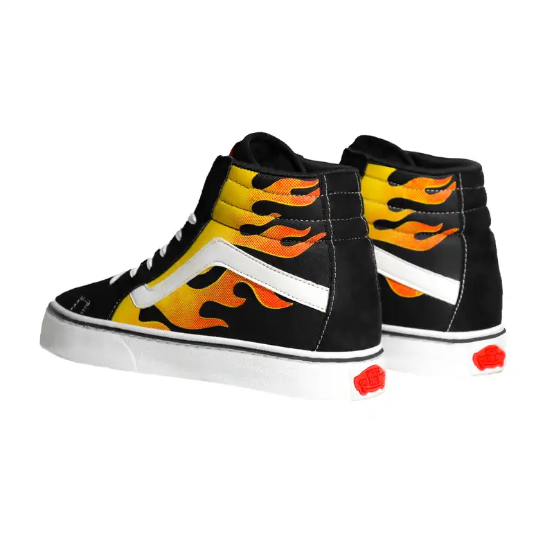 کفش راحتی مدل ساقدار off the wall