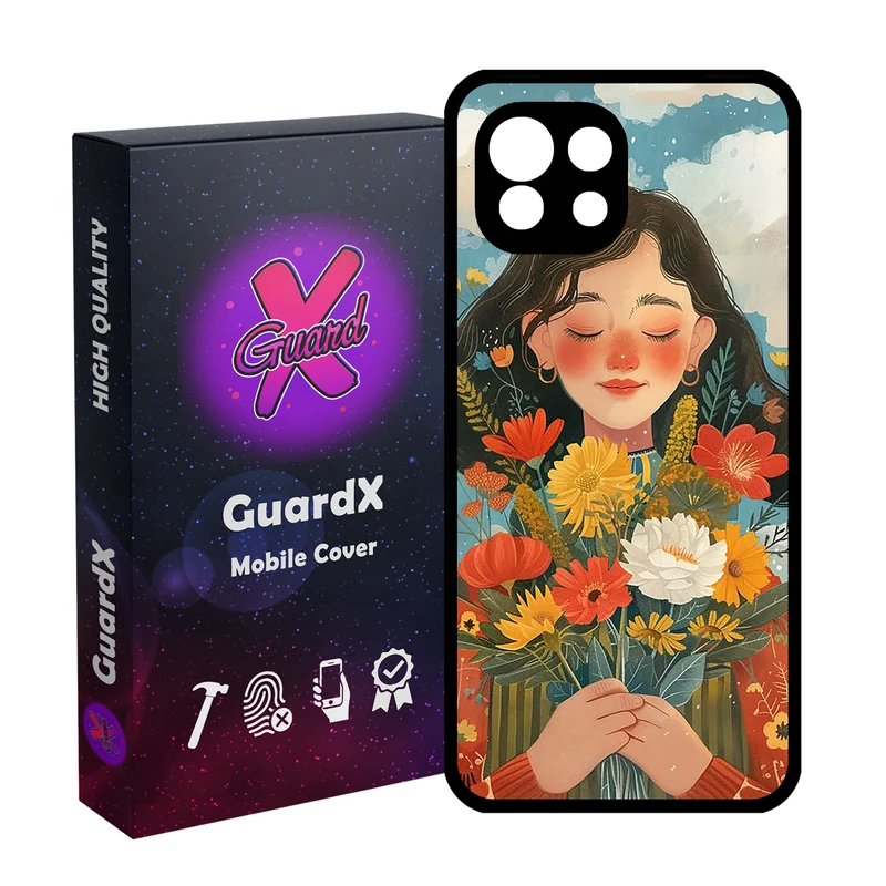 کاور گارد ایکس طرح دختر مدل Glass10776 مناسب برای گوشی موبایل شیائومی  Mi 11 Lite