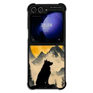 AKAM AMC-WSGZFLIP5-DOGS-7 Cover For Samsung Galaxy Z Flip 5