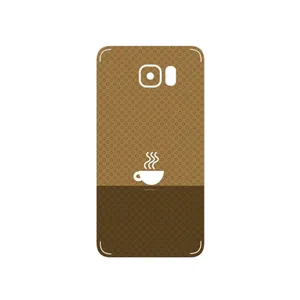 MAHOOT Minimal Cup of Coffee Icon Cover Sticker for Samsung Galaxy Note 5