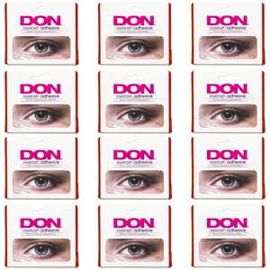 چسب مژه مصنوعی دان مدل EG-7HD وزن 7 گرم مجموعه 12 عددی