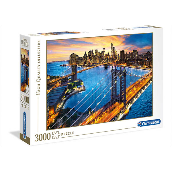 پازل 3000 تکه کلمنتونی مدل hoc new york 