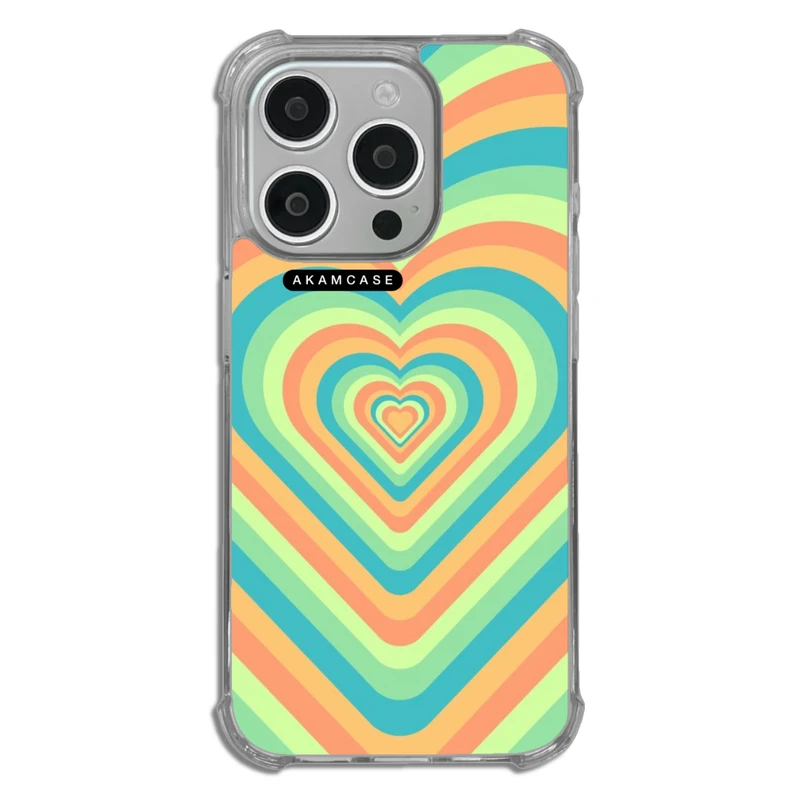 کاور آکام مدل AMCWTA15PRO-HEART45 مناسب برای گوشی موبایل اپل iPhone 15 Pro