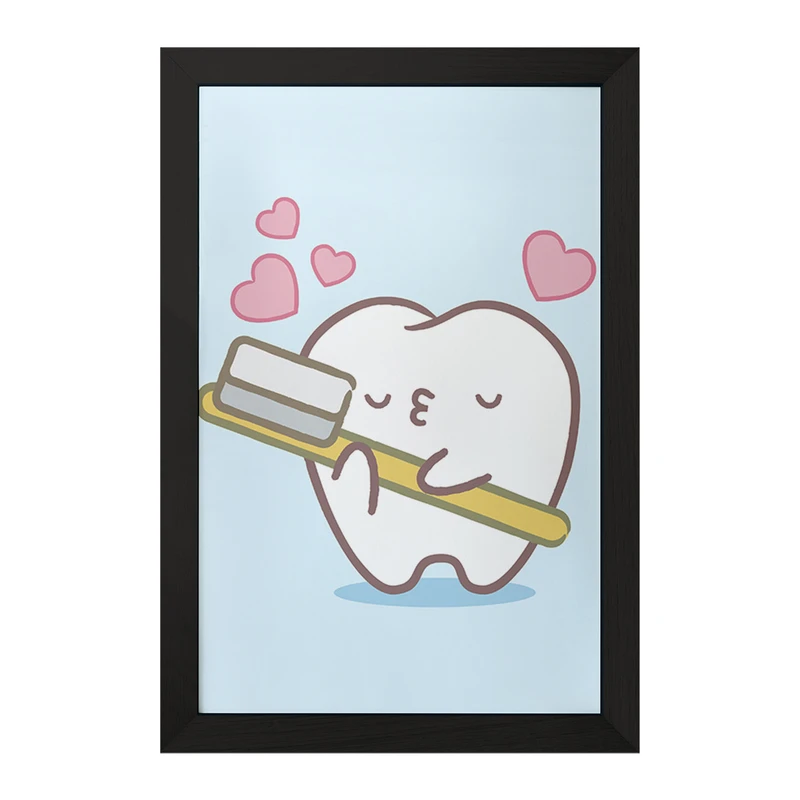 تابلو خندالو مدل دندان و دندان پزشکی کودکانه کد 36781