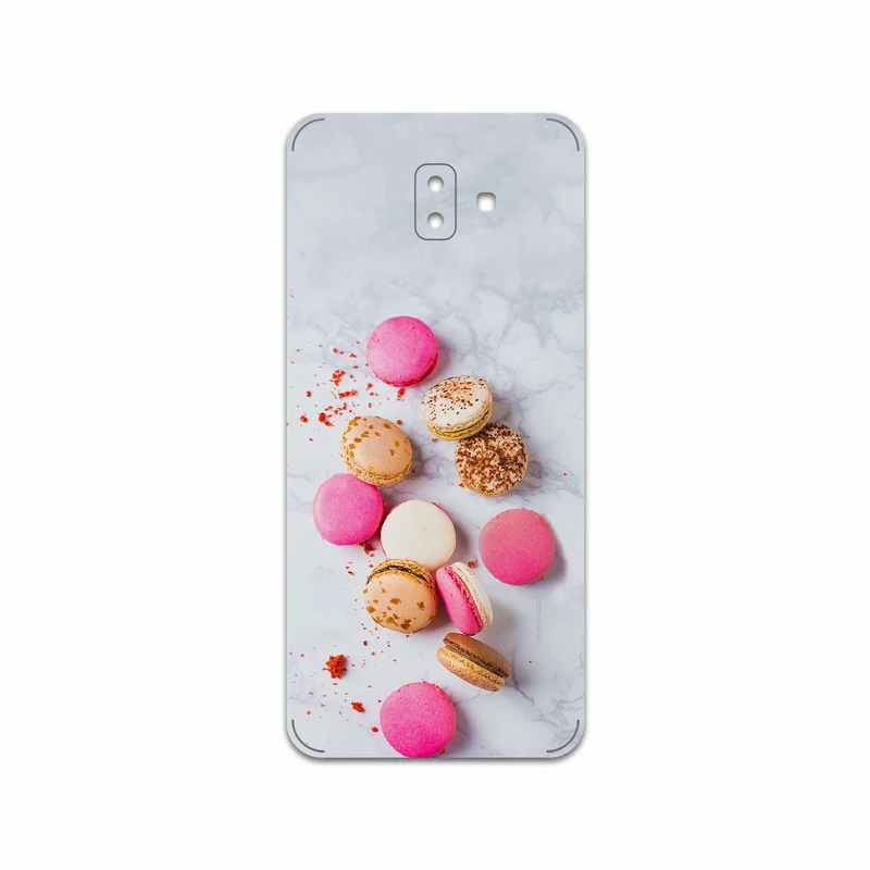 برچسب پوششی ماهوت مدل Macaron cookie مناسب برای گوشی موبایل سامسونگ Galaxy J6 Plus