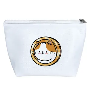 کیف لوازم آرایش دخترانه خندالو مدل گربه بامزه کد H1356