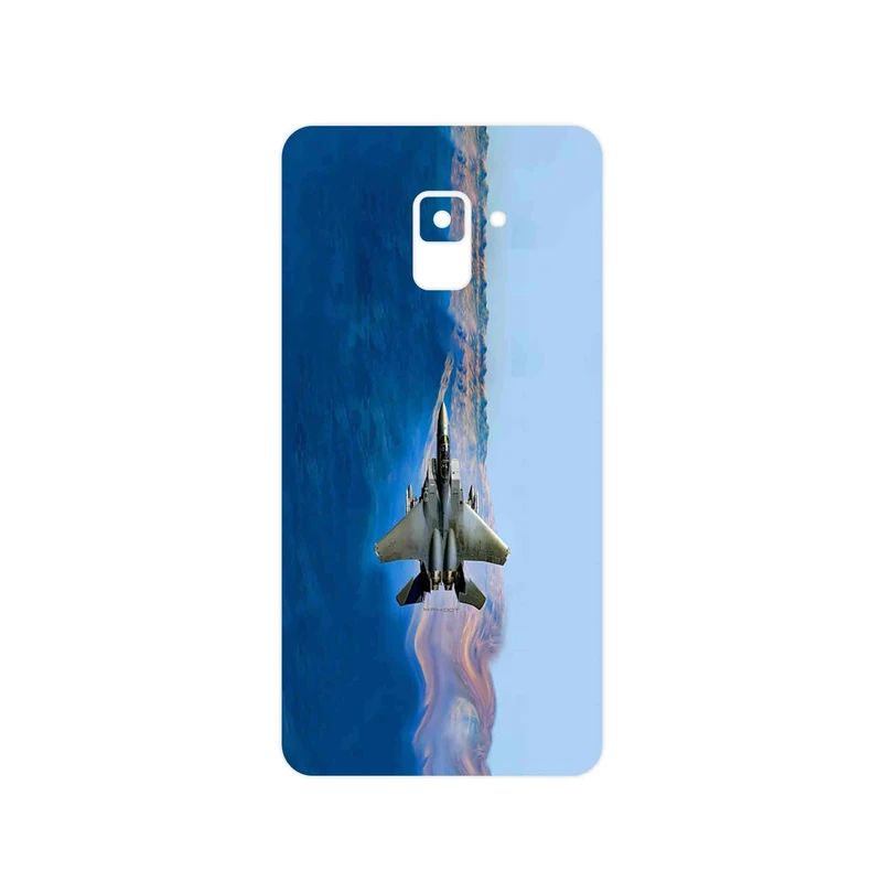 برچسب پوششی ماهوت مدل Fighter plane F15 مناسب برای گوشی موبایل سامسونگ Galaxy A8 Plus 2018
