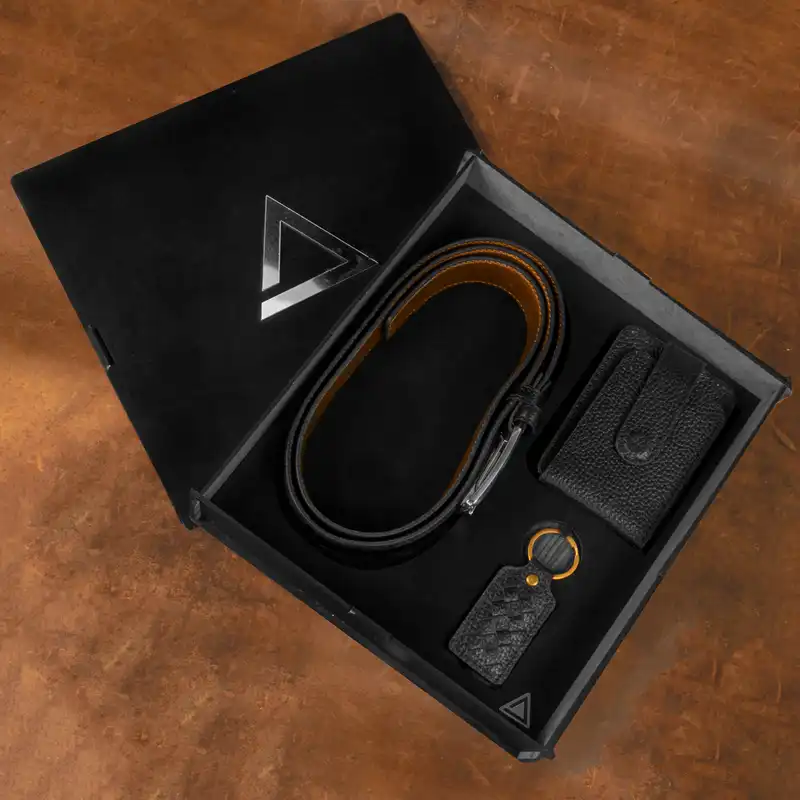 ست هدیه چرم آراهمراه مدل 43